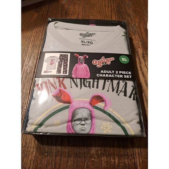 New Briefly Stated A Christmas Story Pajama Set XL 2024 Loungewear PJs Casual - Picture 1 of 3